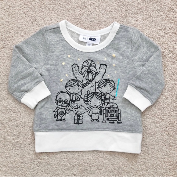 GAP Other - Babygap Star Wars sweatshirt